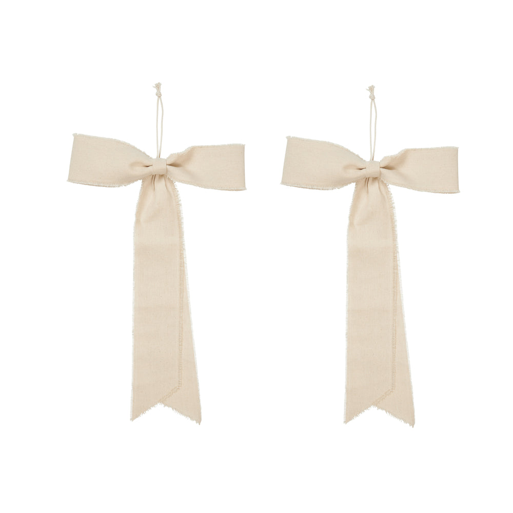 Large Bow Decoration (Set of 2)