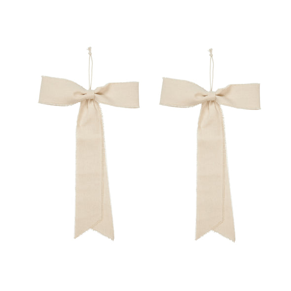Large Bow Decoration (Set of 2)