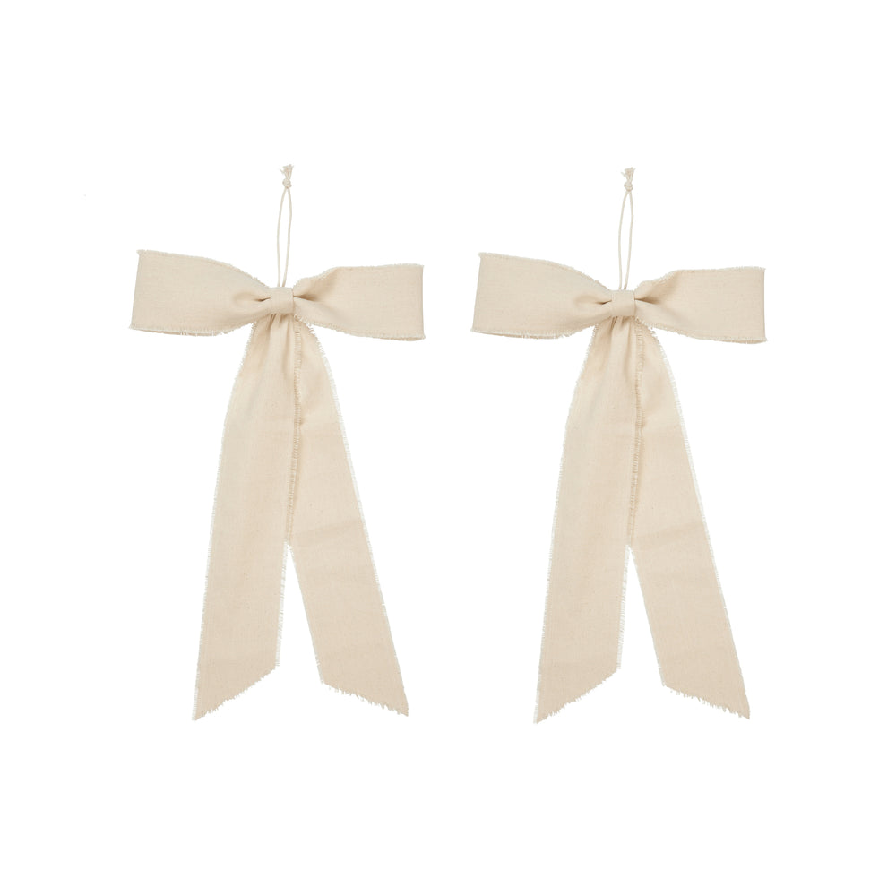 Large Bow Decoration (Set of 2)