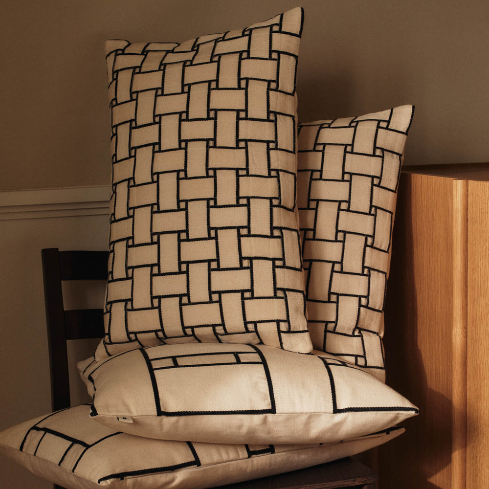 Lattice Throw Pillow