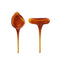 Mercury Water Globe (Set of 2)  option Amber