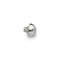 Mushroom Hook (Set of 2)  option Brushed Stainless Steel