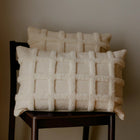Norte Grid Throw Pillow