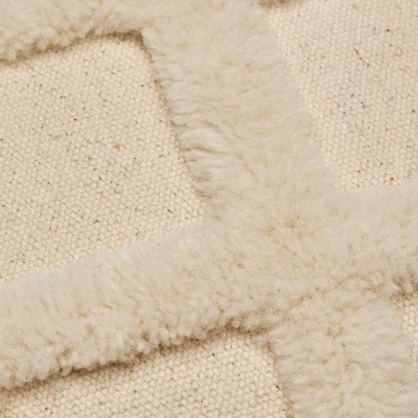 Norte Grid Throw Pillow