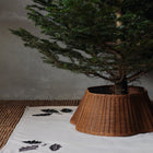 Oak Christmas Tree Square Blanket