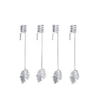Oak Leaf Christmas Tree Candle Holder (Set of 4)