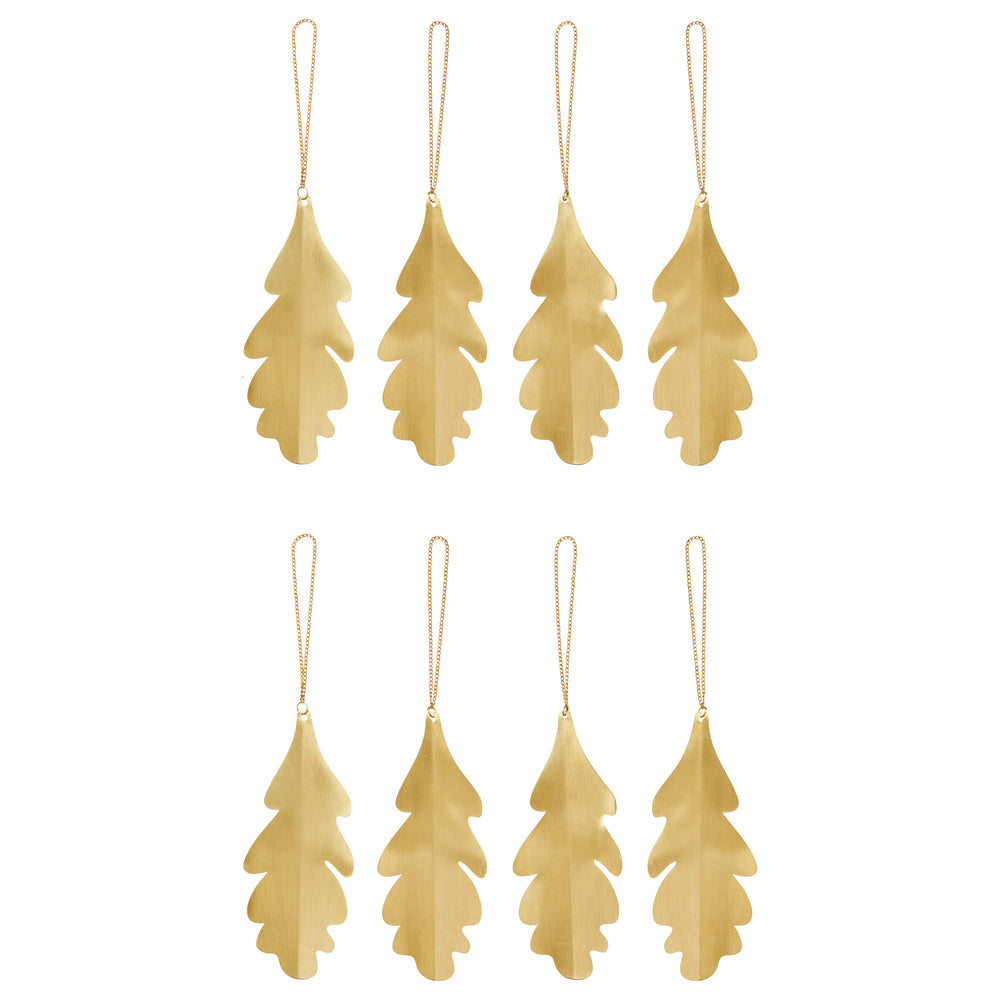 Oak Leaf Ornament (Set of 8)