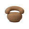 Orbo Lounge Chair  option Without Swivel