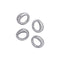 Orrith Napkin Ring (Set of 4)  option Silver