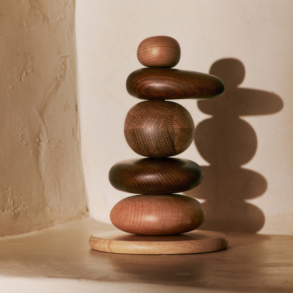Pebble Stacking Blocks