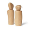 Pebble & Cairn Grinder (Set of 2)  option Oak