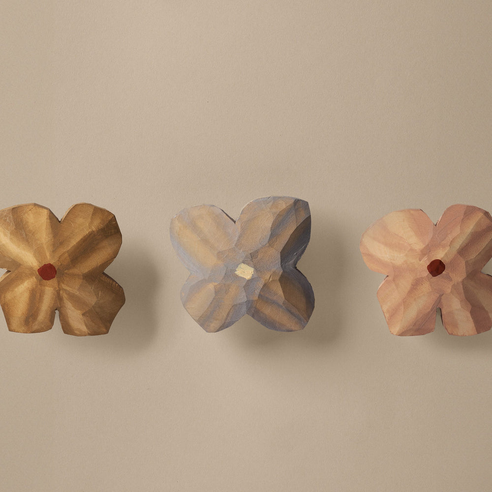 Poesie Hand-Carved Magnets (Set of 3)