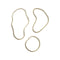 Pond Trivet (Set of 3)  option Brass