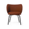 Rico Dining Chair  option Tonus Red Brown