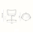 Rico Dining Chair with Castor