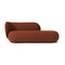 Rico Divan  option Tonus by Kvadrat Red Brown