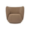 Rico Lounge Chair  option Autumn Dark Sand