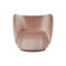 Rico Lounge Chair  option Devore Velvet Blush