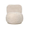 Rico Piccolo Lounge Chair  option Sheepskin Moonlight