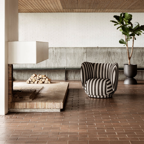Ferm Living Rico Swivel Lounge Chair 2Modern