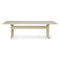 Rink Dining Table  option Eggshell
