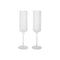 Ripple Champagne Flutes (Set of 2)  option Frosted