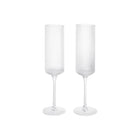 Ripple Champagne Flutes (Set of 2)