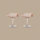 Ripple Champagne Saucer (Set of 2)