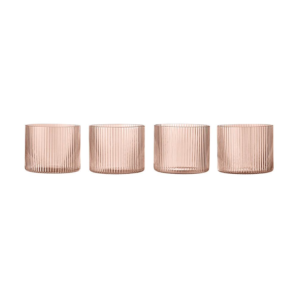 Ripple Low Glass (Set of 4)