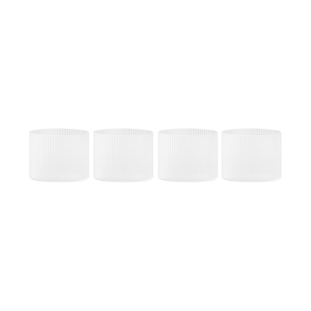 Ripple Low Glass (Set of 4)