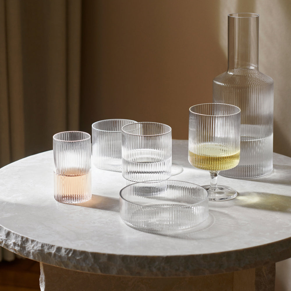 Ripple Low Glass (Set of 4)
