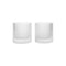 Ripple Tumbler Glasses (Set of 2)  option Frosted