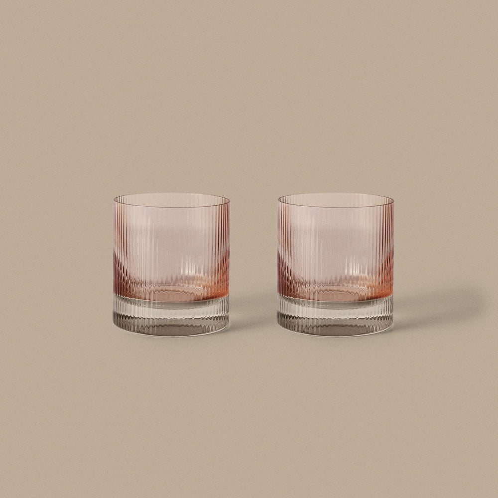 Ripple Tumbler Glasses (Set of 2)