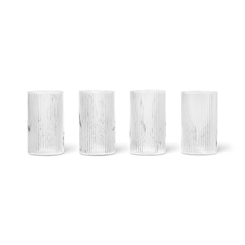 Ripple Water Glasses (Set of 4)