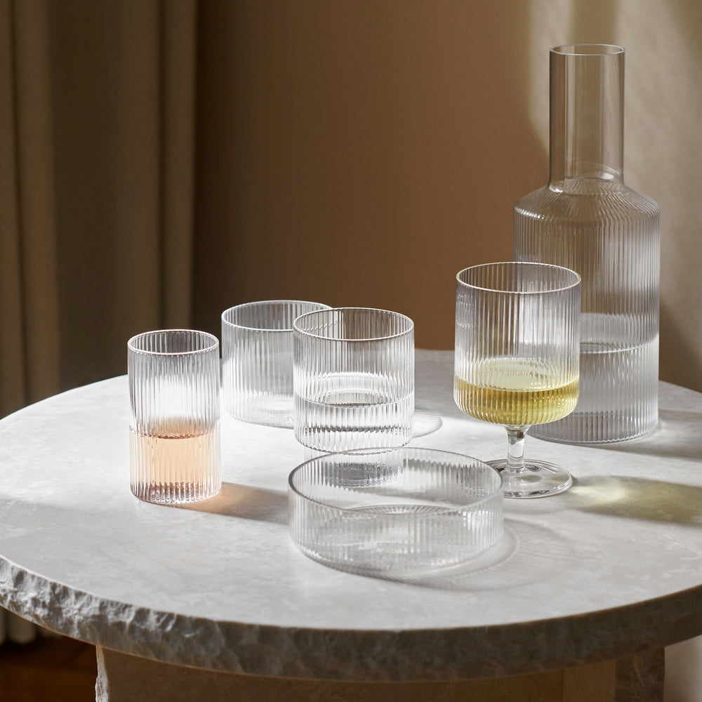 Ripple Water Glasses (Set of 4)