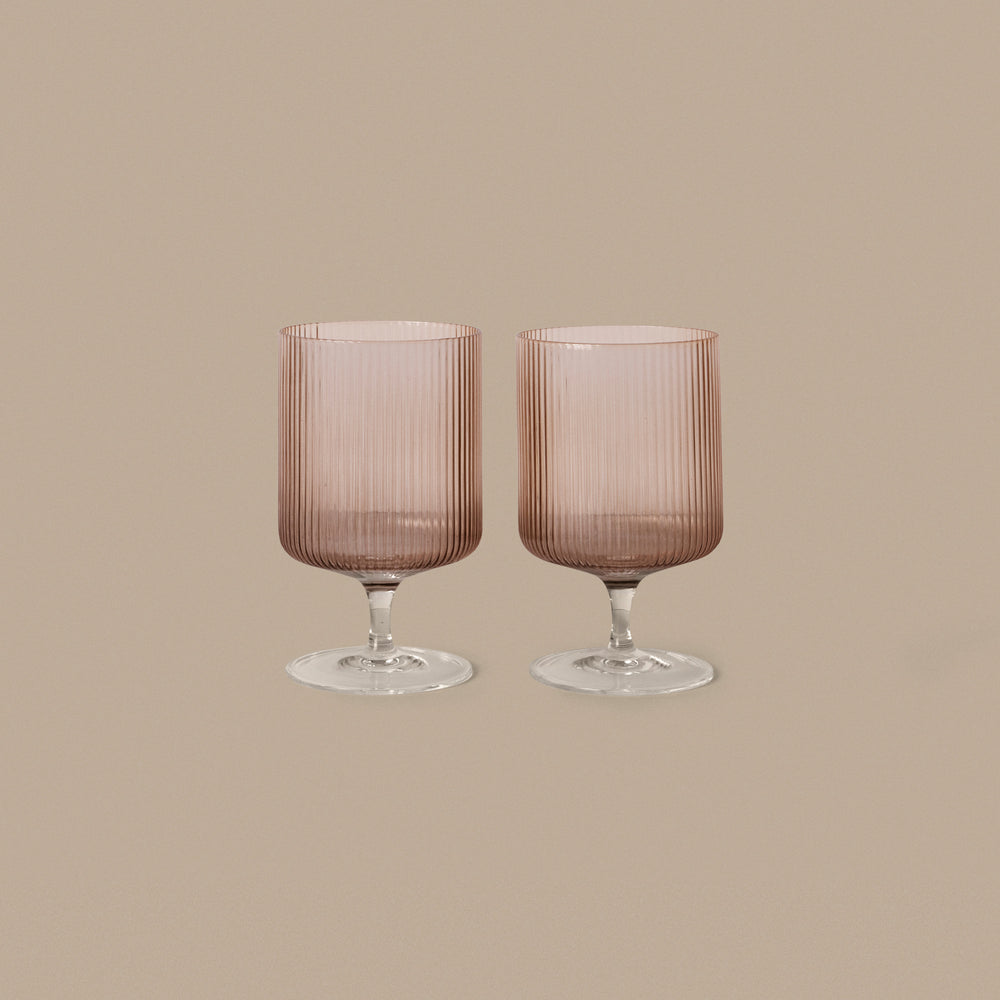 Ripple Wine Glasses (Set of 2)