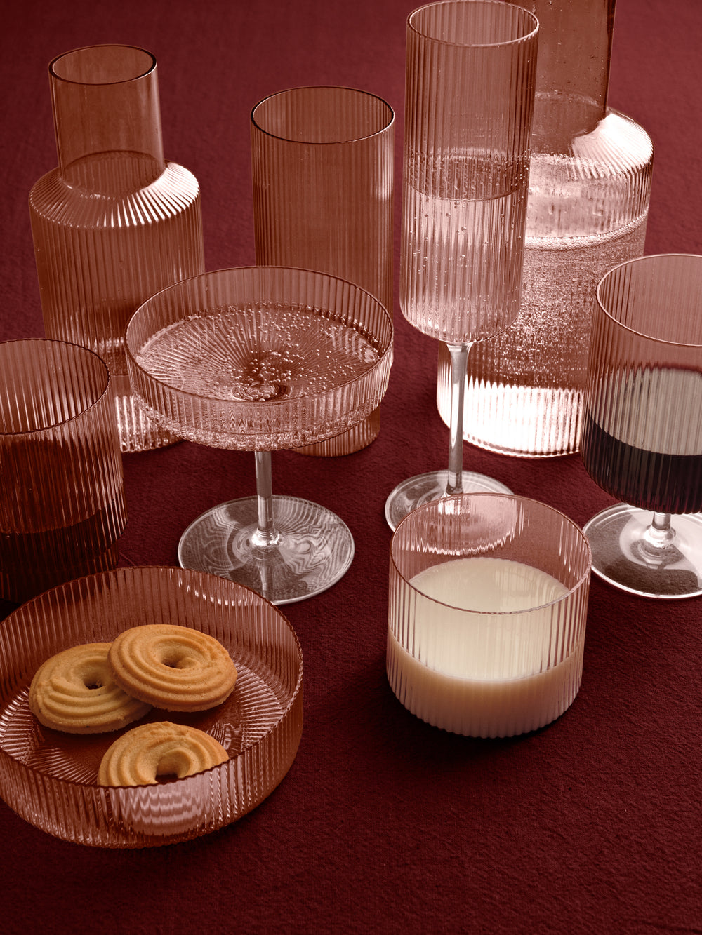 Ripple Wine Glasses (Set of 2)
