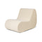 Rouli Center Module Lounge Chair  option Off-White