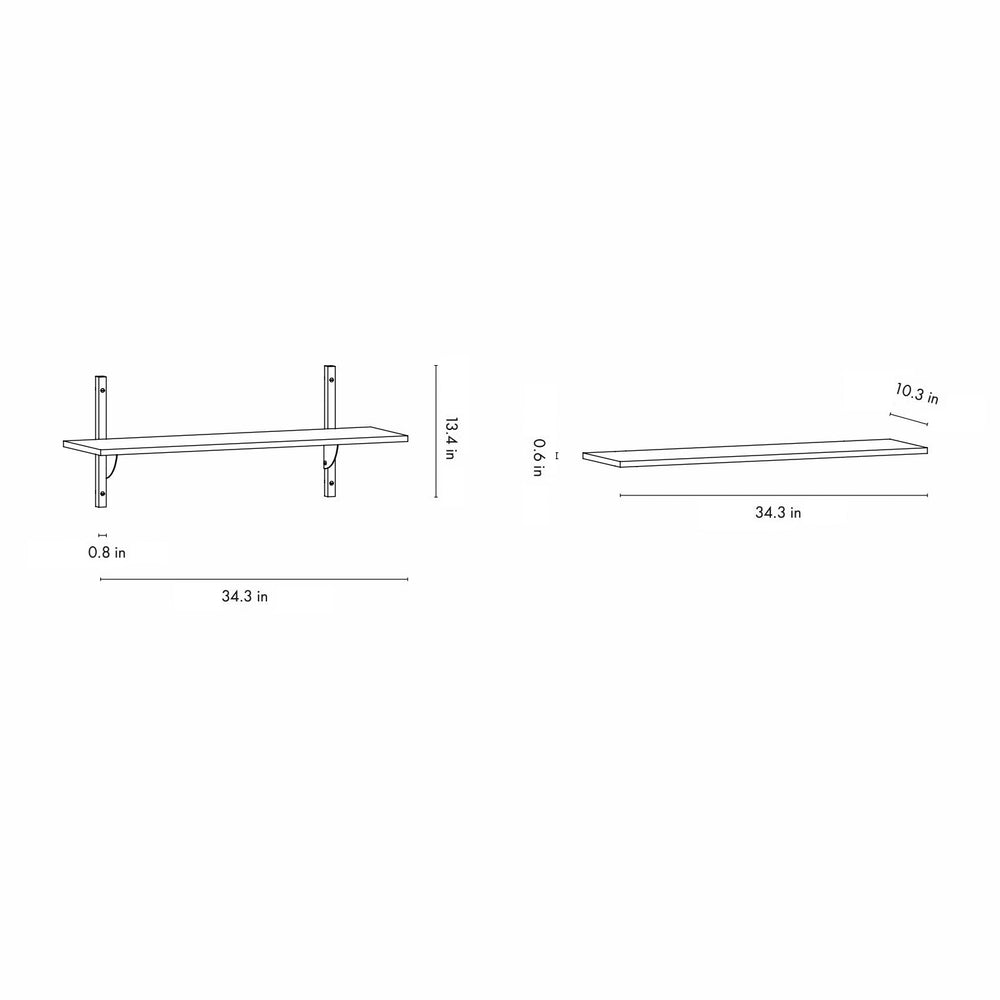 Sector Single Shelf