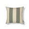 Strand Outdoor Throw Pillow  option Dark Lichen / Parchment