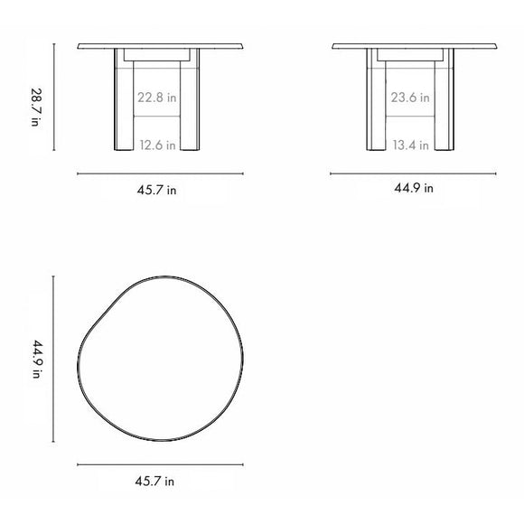 Ferm Living Tarn Dining Table - 2Modern
