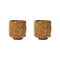 Toky Cup (Set of 2)  option Dark Buff