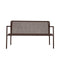 Dapple Outdoor 2-Seater Lounge Armchair  option Dark Chocolate