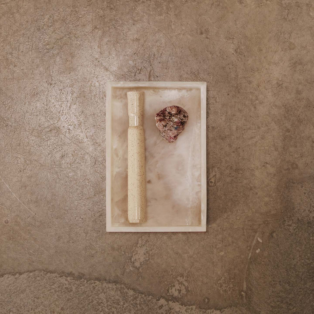 Mist Rectangular Tray (Set of 2)