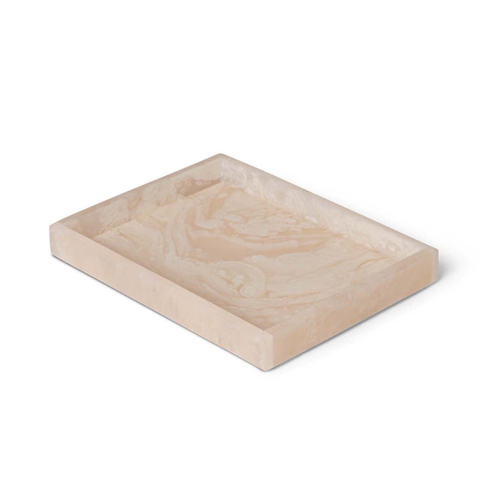 Mist Rectangular Tray (Set of 2)