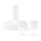 Ripple Wine Carafe and Glasses Gift Set  option Frosted