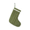 Vari Quilted Christmas Stocking  option Velvet Khaki
