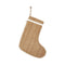 Vari Quilted Christmas Stocking  option Velvet Tan