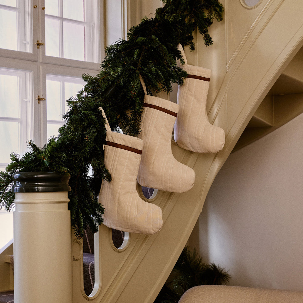 Vari Quilted Christmas Stocking