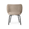 Rico Dining Chair  option Boucle Sand / Black